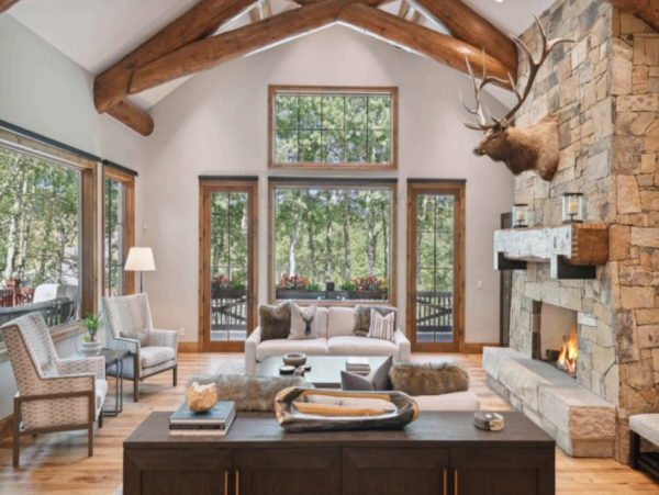 Ski in via Bedstraw and shuttle out Bachelors Gulch Residence